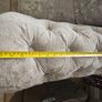 2 Grey chesterfield style sofas Image 8