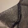 NEW Black sequin see through the mini dress, SIZE 12 Image 5