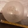 vintage glass light shade, Image 2