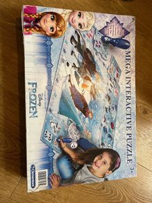 Frozen interactive jigsaw