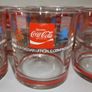 Coca Cola 1984 Los Angeles and Sarajevo Olympics set of glasses Image 2