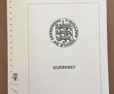 Guernsey 1969-2001 Lindner-T illustrates 18 Ring Hingless Album Pages