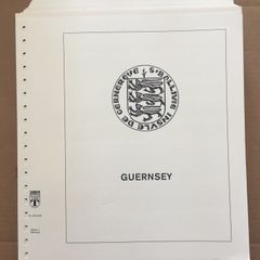 Guernsey 1969-2001 Lindner-T illustrates 18 Ring Hingless Album Pages