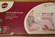 New: Plum Wooden Doll House