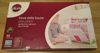 New: Plum Wooden Doll House