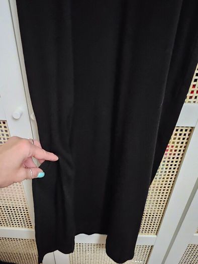 Black Midi Dress H&M S