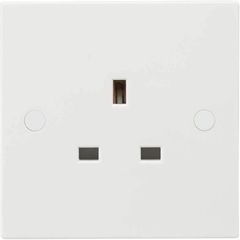 13 Amp Single  Unswitched Made To BS 1363 Safety Standard