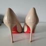 Nude Real Leather High Heels. New. Size 37 Image 3