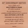 DIRE STRAITS  |  Brothers In Arms - 40th Anniversary Edition Boxset Image 3