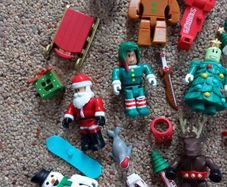 Christmas Roblox figures