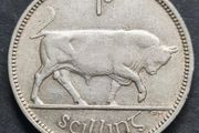 Ireland 1939 Silver 1s shilling coin