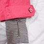 O'Neill Fifty 2 Series Coral Pink Fur Trim Hooded Waterproof Ski Snowboard Jacket Size XS Image 7