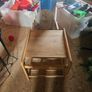 wooden high chair Image 4