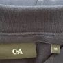 Mens Navy Long Sleeve Polo Shirt Image 4
