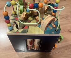 Battat Zany Zoo Wooden Activity Cube Assortment