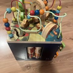 Battat Zany Zoo Wooden Activity Cube Assortment