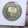Silver 100 Zloty 1977.   Krakow Castle.post Included Image 9