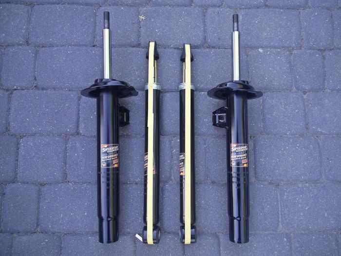 BMW E46 Set of 4 shocks (Front + Rear)
