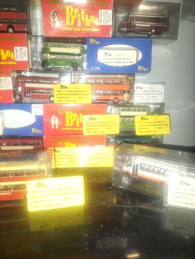 Selling My Britbus busses All Limited Edition Low Numbers some models just 600 made