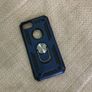 Iphone 11 Pro Shockproof Finger Holder Stand Phone Case Green Image 2