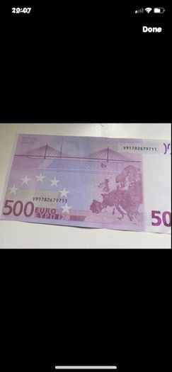 Vintage 500 Banknote
