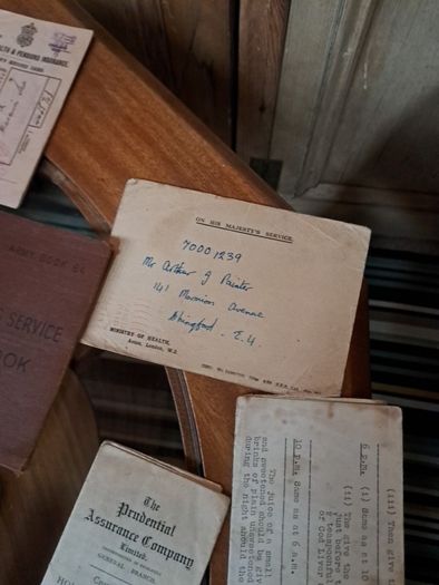 Vintage Soliders Paperwork