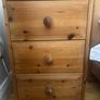 two wooden side tables Image 3