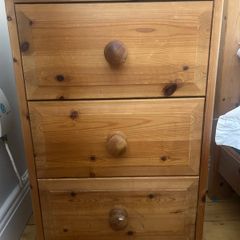 wooden side table