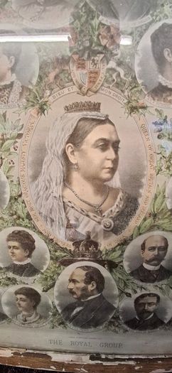 Framed Victorian montage