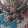 Silver Teddy Bear Ornament Image 2