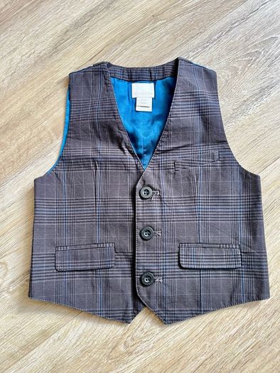 Monsoon baby waistcoat 6-12m