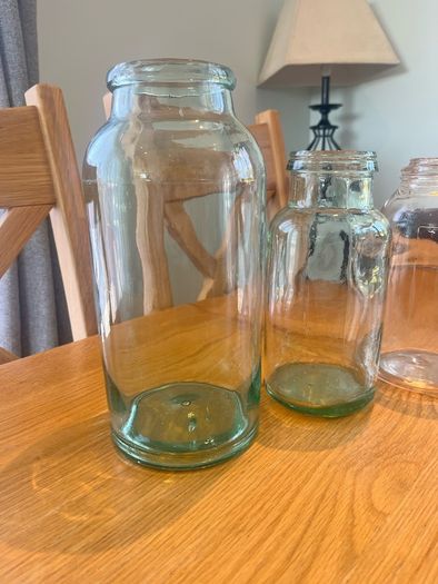 Antique Glass Shop Jars