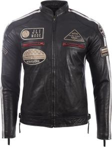 New! - Aviatrix Leather Fashion Biker Jacket