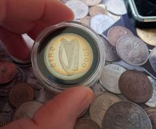Millennium Silver Proof 1 Punt Coin Ireland