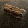 Antique brass curtain rings Image 3