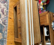 Curtain track for ceiling