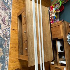 Curtain track for ceiling