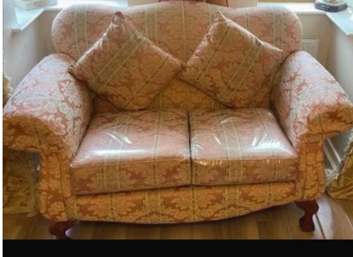 3-2-1 and large footstool