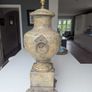 Pair of Vintage Terracotta Urns Converted to Table Lamps / Decorative Urns Image 3