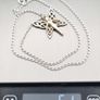 St Justin Sterling Silver Fairy Necklace In Original Box Image 9