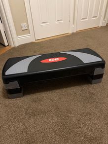 Strength Aerobic Gym Step - Adjustable with 4 Risers / 3 Heights