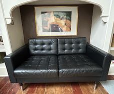 Leather sofa