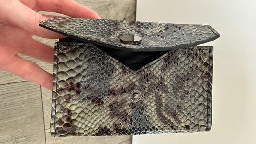 Handcrafted Snake Leather Wallet