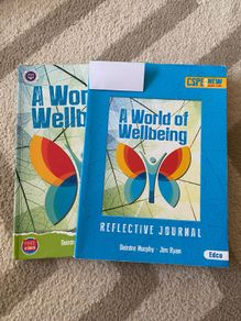 A World Of Well-being Junior Cycle CSPE Textbook and Reflective Journal Set