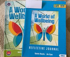 A World Of Well-being Junior Cycle CSPE Textbook and Reflective Journal Set