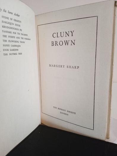 Cluny Brown by Margery Sharp (RB308)