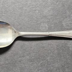 Barker Brothers Sterling Silver 1890 Birmingham Assay Office Mark Tea Spoon (16.4 Grams of .925 )
