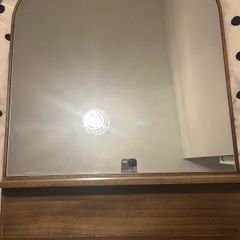 mirror with shelf