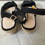 Wide Fit Wedge Sandals, size 4 Image 3