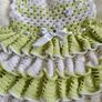 Beautiful handmade crochet baby dress Image 2